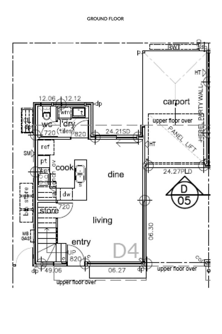 HPG Dwelling 4 (upper) Floor Plan – HPGroup